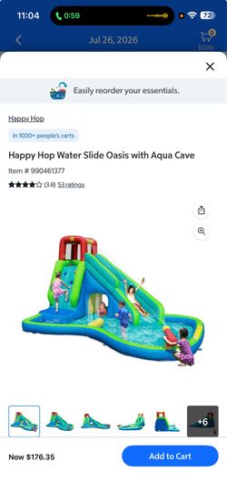 Jumper water slide