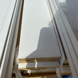 $8.89/pc 4 -1/2 inch Flat/Squared Wall base Baseboard Moulding SPECIAL PRICE 16 Feet     $8.89 per piece     16 feet /pc  