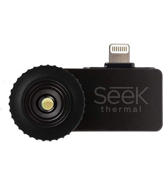 Seek Thermal Compact - All-Purpose Thermal Imaging Camera for iOS , Black - LW-AAA