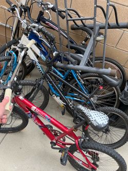 2 BMX & 3 Mountain Bikes, All Different Sizes $20 each