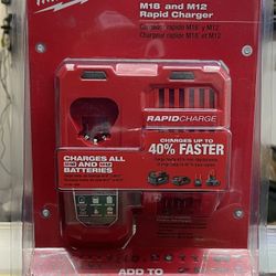 Milwaukee M18 And M12 Rapid Charger