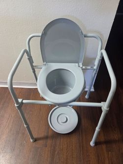 Drive Medical Folding Bedside Commode Chair