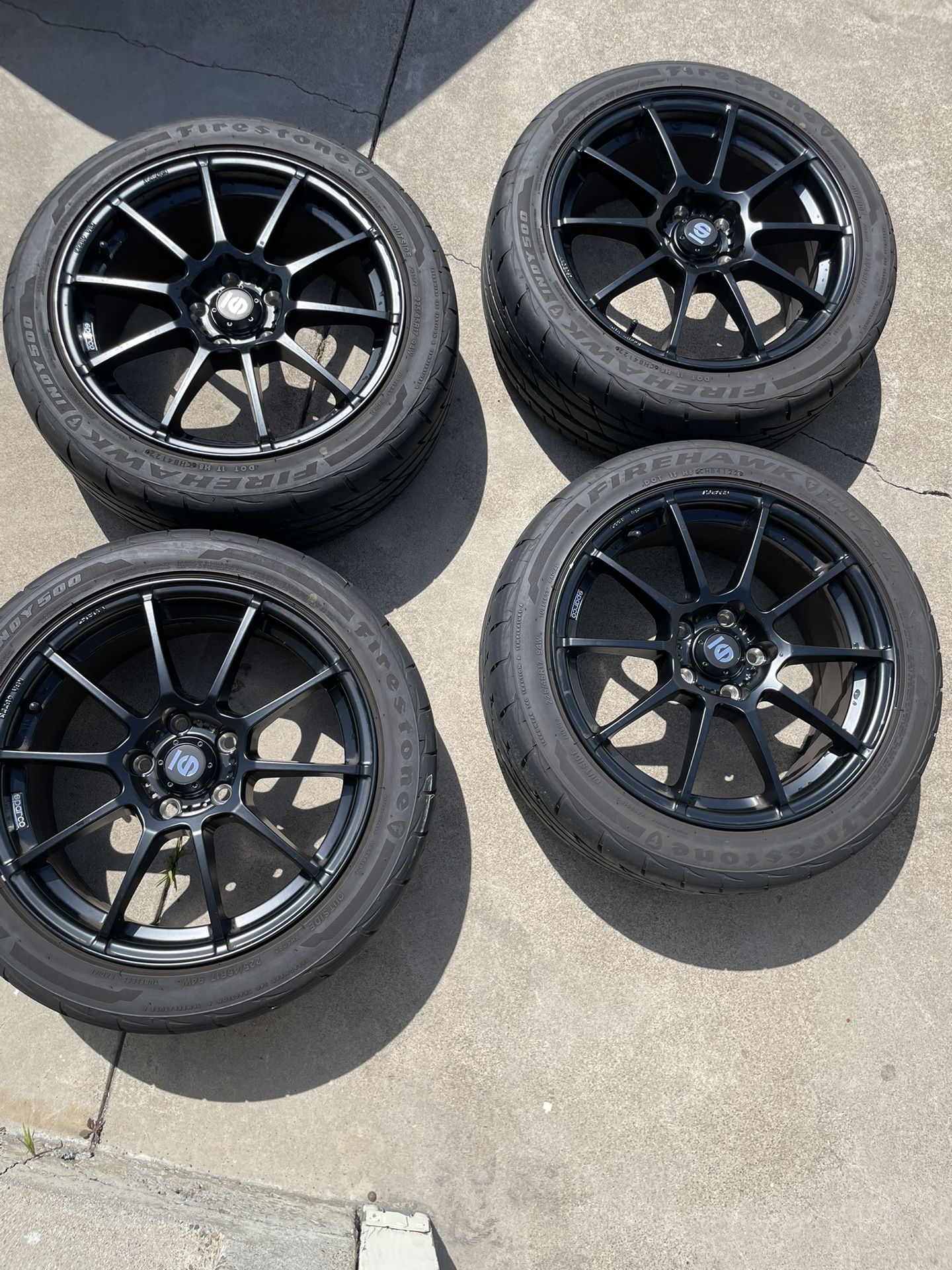 GTI Wheels Sparco Tires 