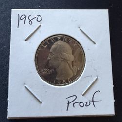 1980-S Washington Quarter Proof 