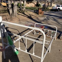 Girls White Twin Bed Frame