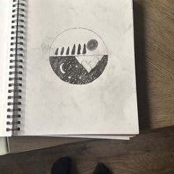 A Beatiful Picture Of A Morning And A Inverted Night Picture