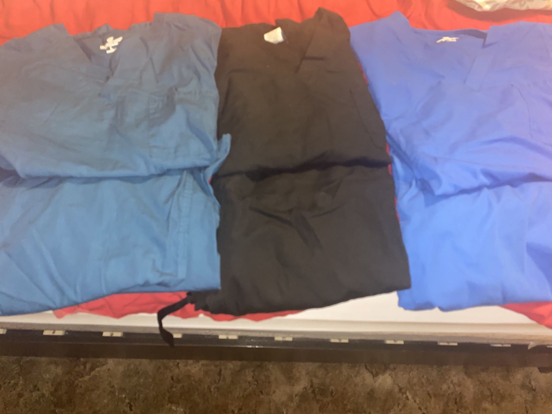 Scrubs Men(Shirts LG Pants XL) 3 Pair