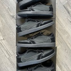 Jordan 1 Low OG SP Travis Scott Black Phantom