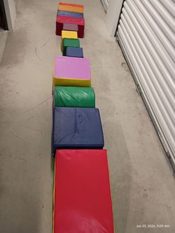 Children's play foam obstacle climbing gymnastics toys