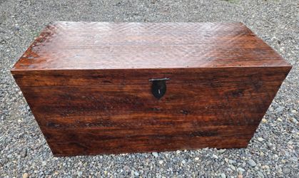 Cost Plus World Market solid wood trunk