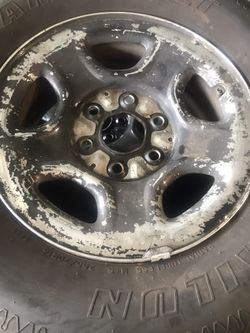 Chevy rims