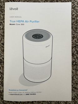 Levoit Core 300 True HEPA Air Purifier - New Filter -$40