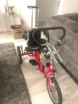 Adaptive Tricycle with Caregiver Handle