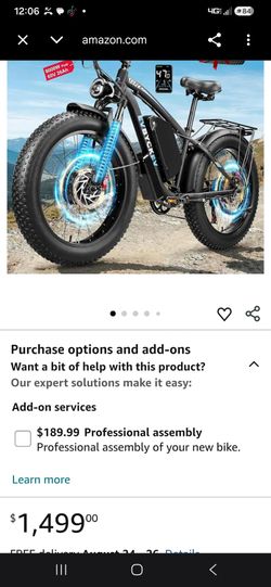 (TODAY ONLY  $300) NICE E-BIKE FOR SALE ( Very Fast )60v