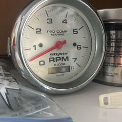 Pro Comp Marine Tach For Sale