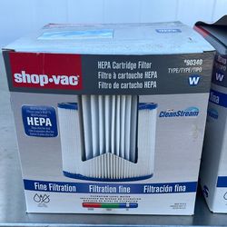 2 Shop vac hepa filters