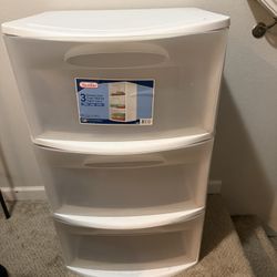 Three Drawer Cart