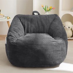 MAXYOYO Kids Bean Bag Chair, Bean Bag Couch with Handle, Comfy Toddler Chair ...