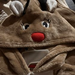 Reindeer onesie size large