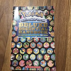 POKÉMON THE DELUXE ESSENTIAL HANBOOK PAPERBACK 2015 POKEMON STATS 