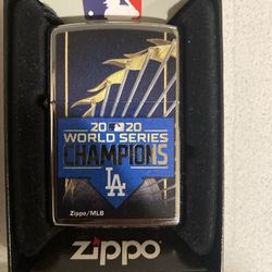 Zippo Dodgers 2020 Champs New