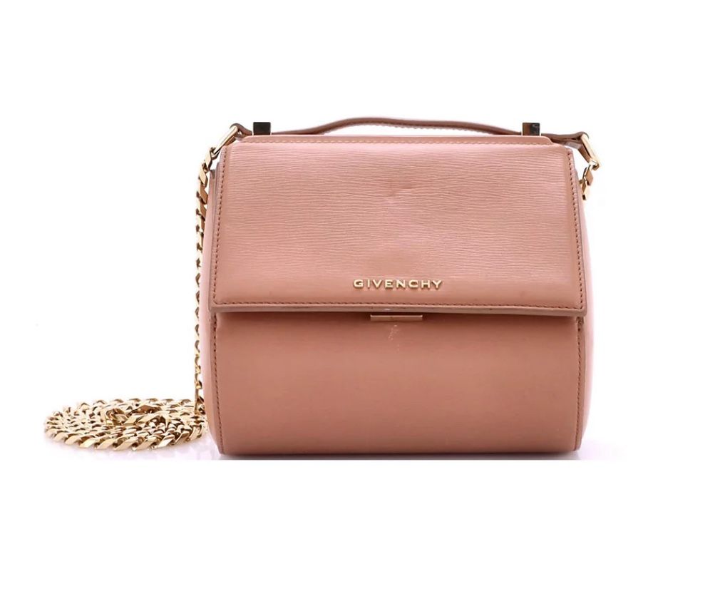 Givenchy Mini Chain Leather Pandora Box Bag