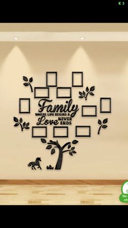 Family Tree For Wall. New 