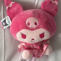 Kuromi- Plush Brand New 12’ Inch Pink