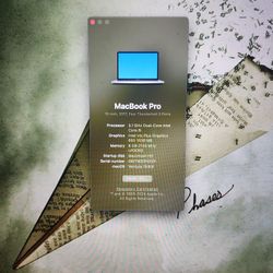 Mac Book PRO 13 INCH 2017