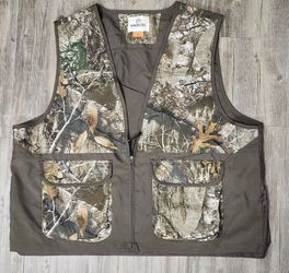 Magellan Outdoors Realtree Edge Camo Hunting Shooting Utility Vest Pockets Size 3XL