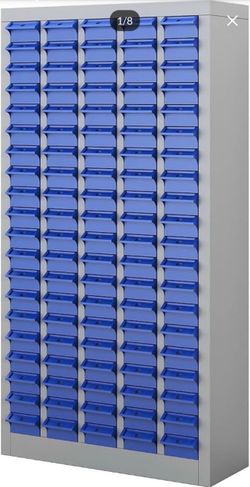 100-Drawer Tool Storage Cabinet with ABS Drawers, Bolt and Nut Organizer Parts Box, Hardware Shelving Unit for Garage and Workshop I just have little 