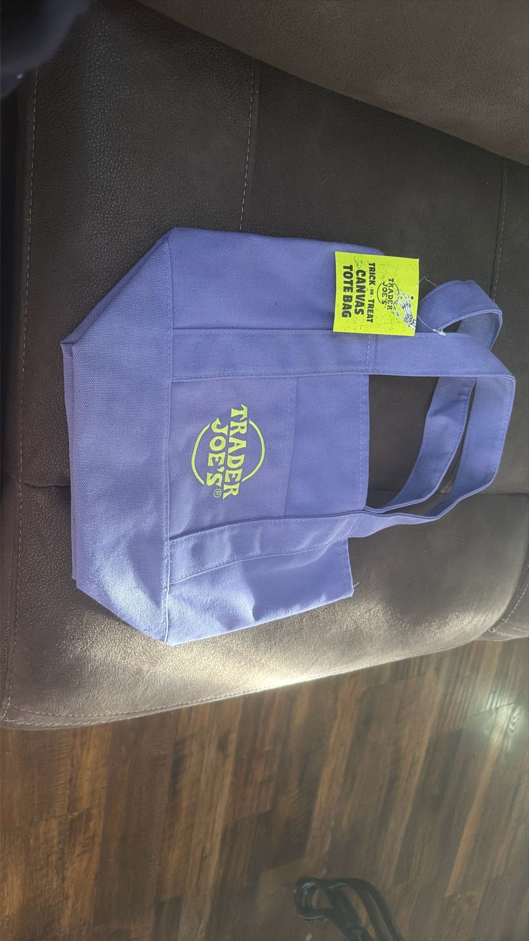 Trader Joes Purple Bag 