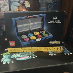 Lego Pokemon Kanto Region Badge Collection