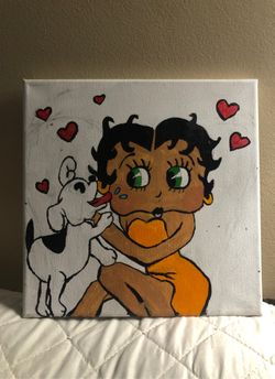 Betty Boop painting
