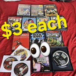 Sony PlayStation 2 Ps2 Games $3 Each 👀