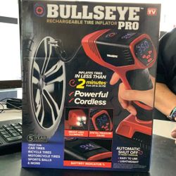Bullseye Pro Rechargeable Tire Inflator