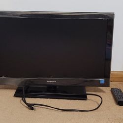 24" TV With DVD Working Condition 