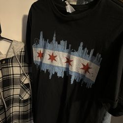 Chicago Flag Stars Shirt