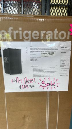 Mini refrigerator 3.2 cu ft