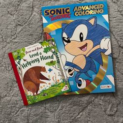 Kids book and coloring book