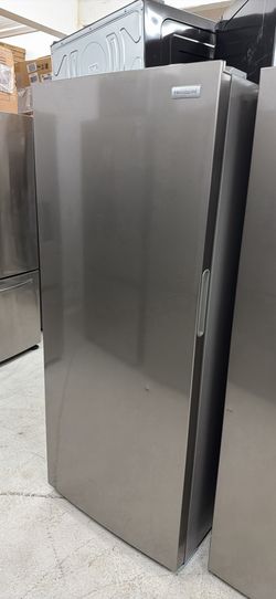 💥Great Save💥 Frigidaire 15.5-cu ft Garage Ready Frost-free Upright Freezer ( Fingerprint-Resistant Stainless Look )