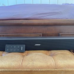 Bose Solo Sound Speaker 418775 Bluetooth Black With Remote Optical Cable