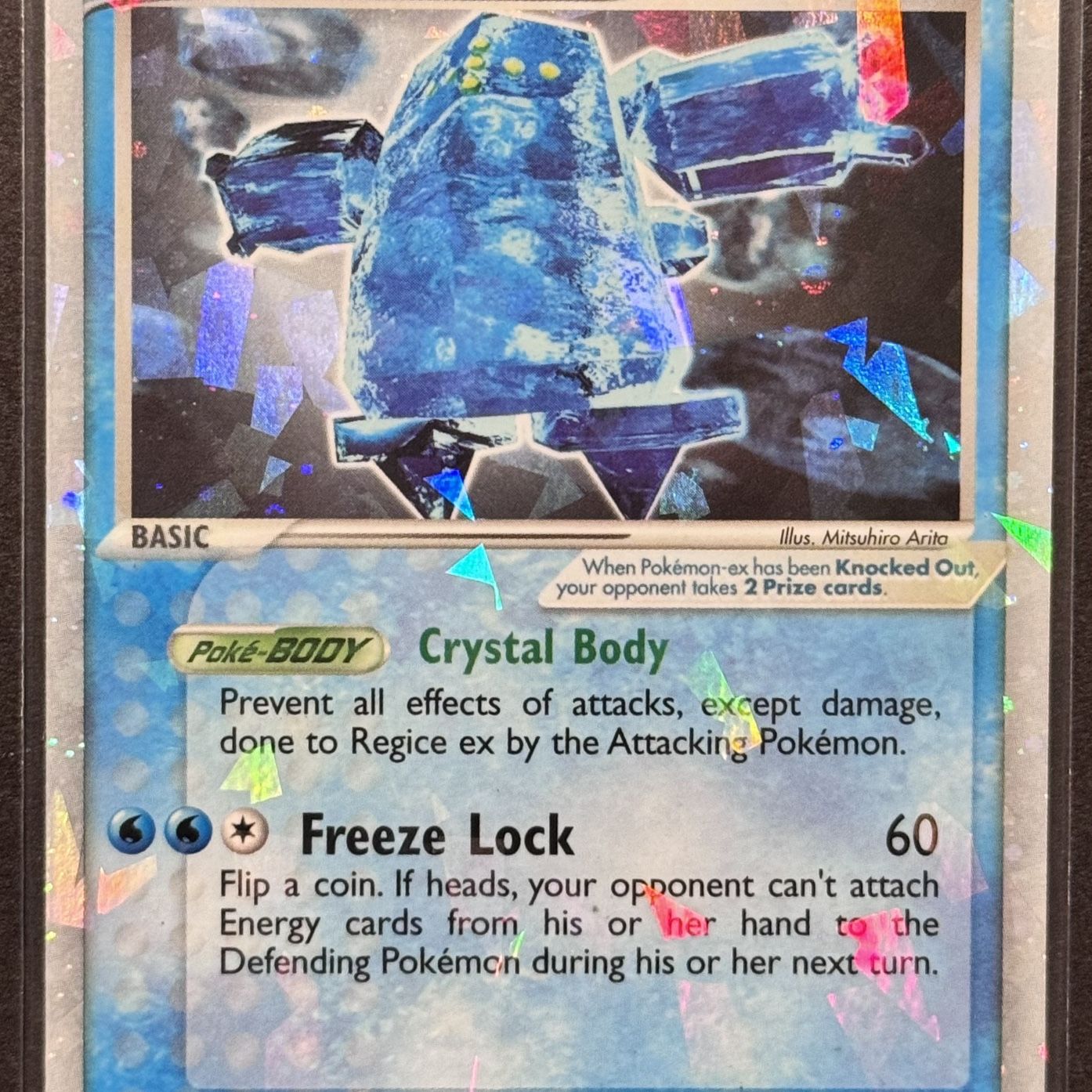 regice ex pokemon card Prices & Value 2026 This power cant be used if Regice is affected by a Special Condition Regice EX 048/217 EN