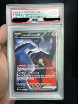 Team rockets mewtwo ex PSA 10
