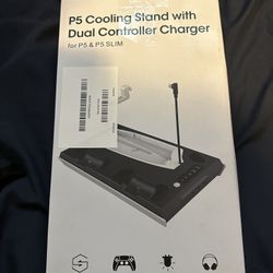 Ps5 Cooling Stand With Dual Controller Charging