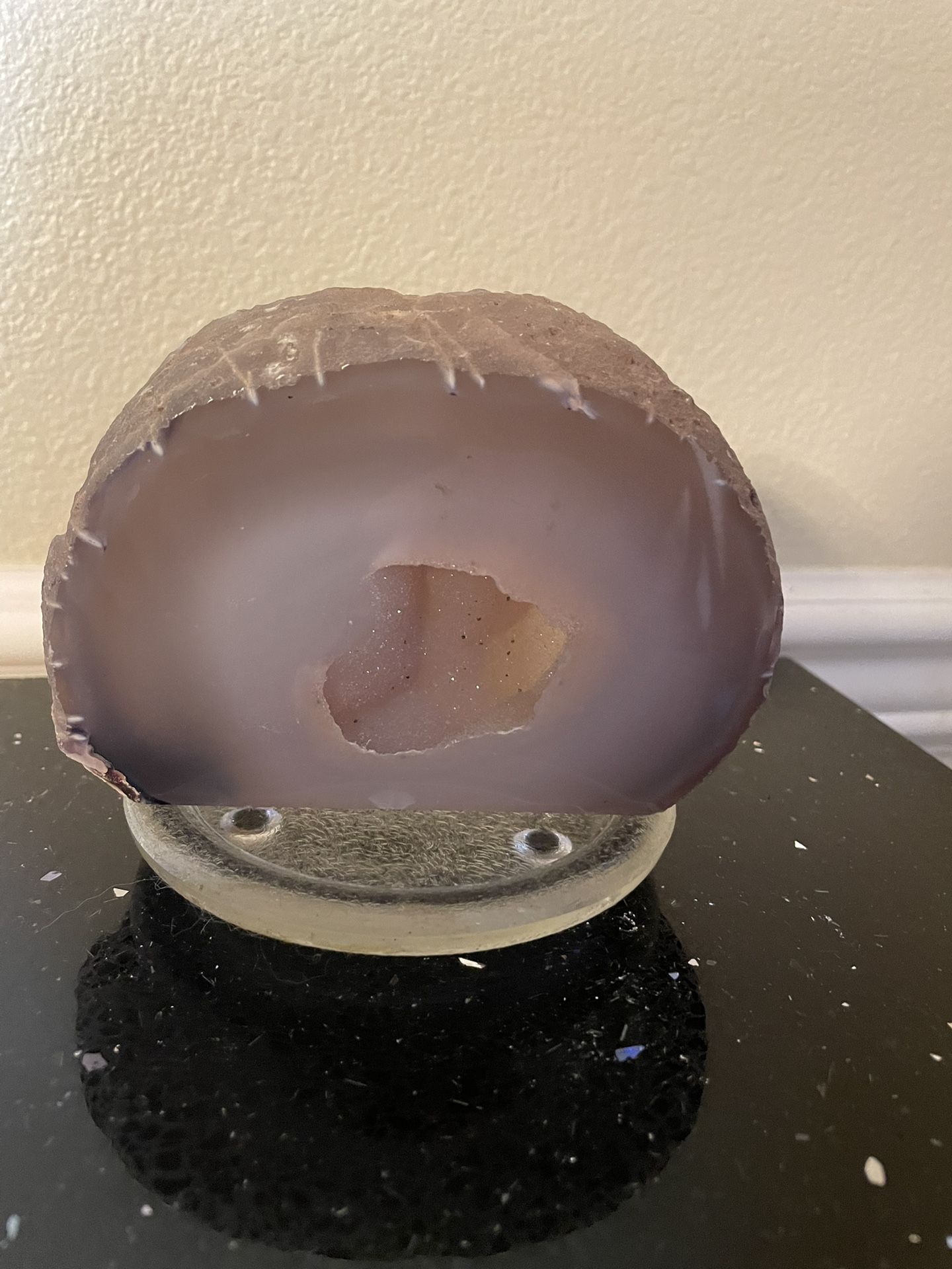 Natural Water Bile Agate Polished Crystal 