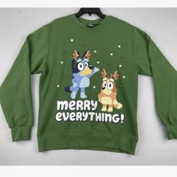Bluey Christmas Adult Sweatshirt