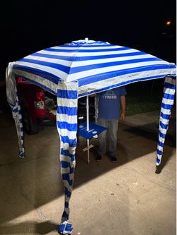 Mainstays 6-foot Square Cabana Umbrella