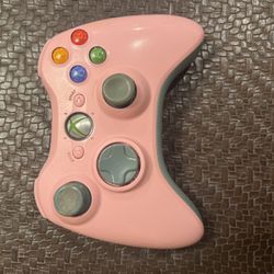 PINK XBOX 360 WIRELESS CONTROLLER