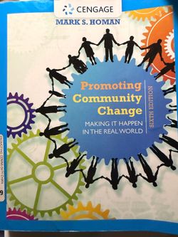Promoting community change, making it happen in the real world